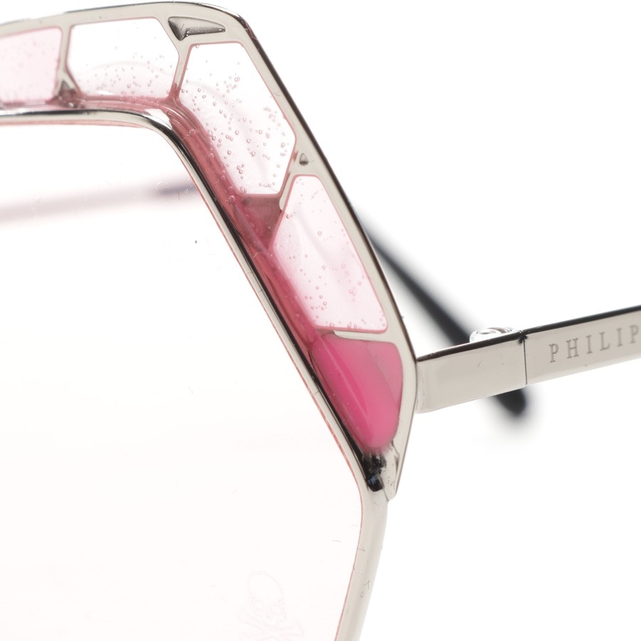 Image 4 of WES0064 Sunglasses Silver in color Metallic | Vite EnVogue
