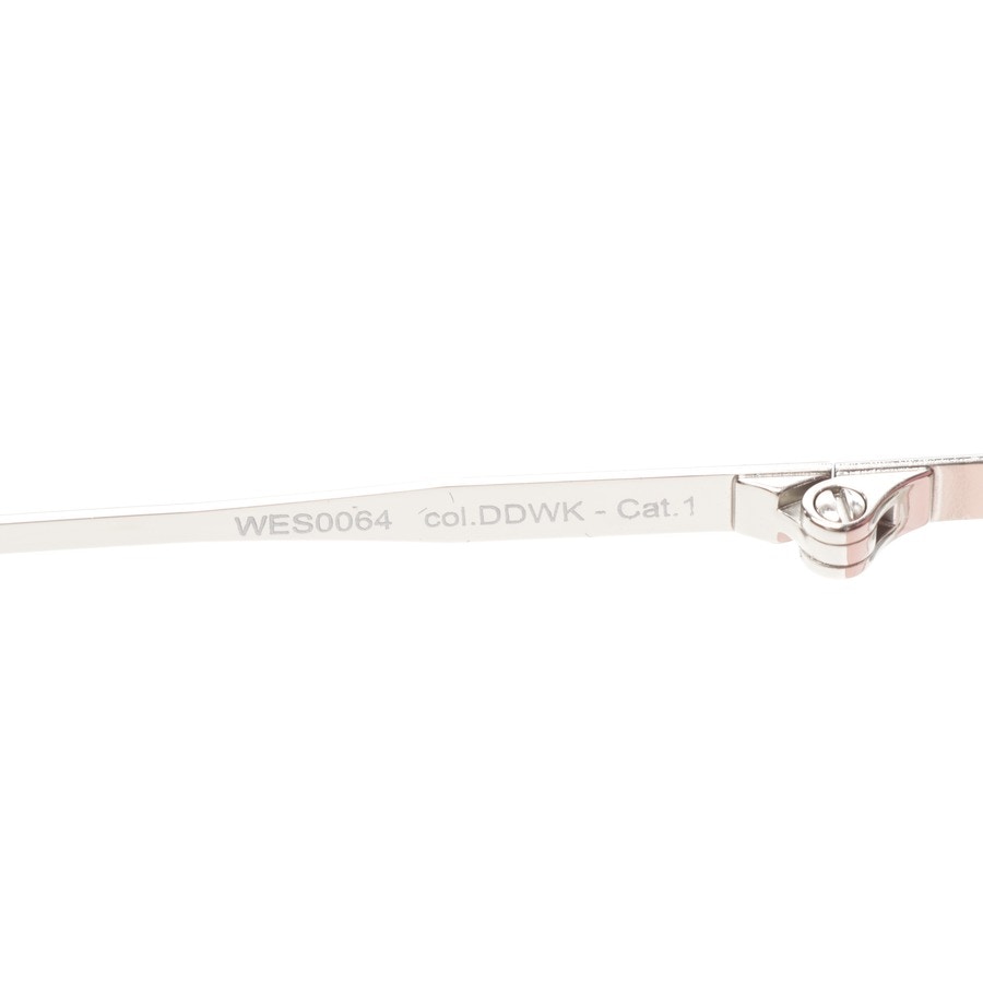 Image 5 of WES0064 Sunglasses Silver in color Metallic | Vite EnVogue