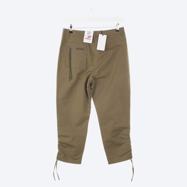 Image 2 of Trousers 38 Olive in color Green | Vite EnVogue