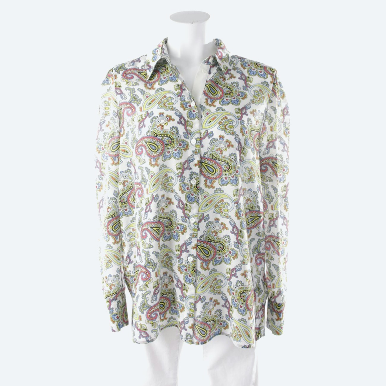 Image 1 of Silk Shirt 40 Multicolored in color Multicolored | Vite EnVogue