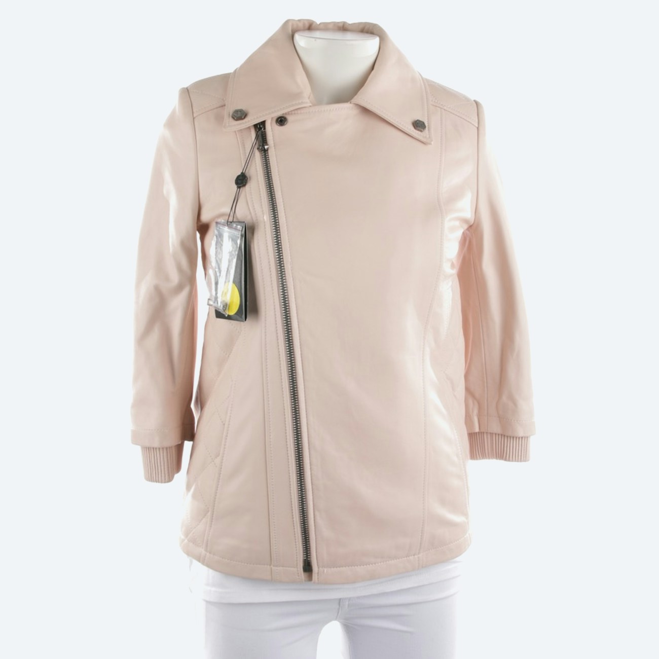Image 1 of LeatherJacket S Nude in color Pink | Vite EnVogue