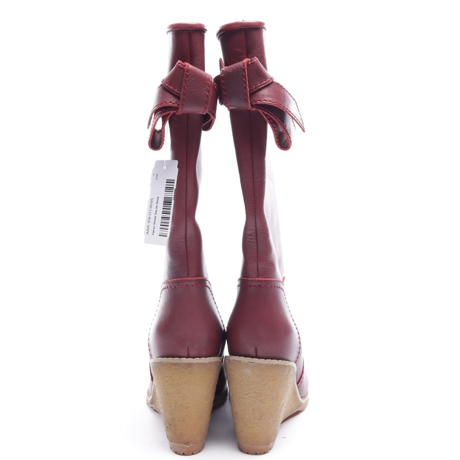 Image 5 of Calf High Boots EUR 37 Bordeaux in color Red | Vite EnVogue