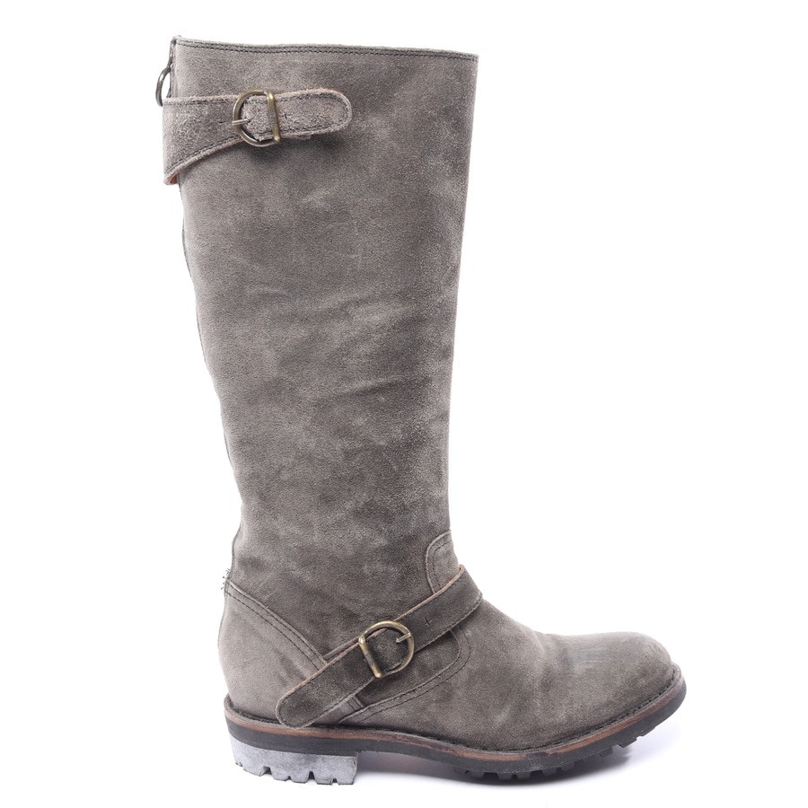 Image 1 of Boots EUR 37 Dark Gray in color Gray | Vite EnVogue