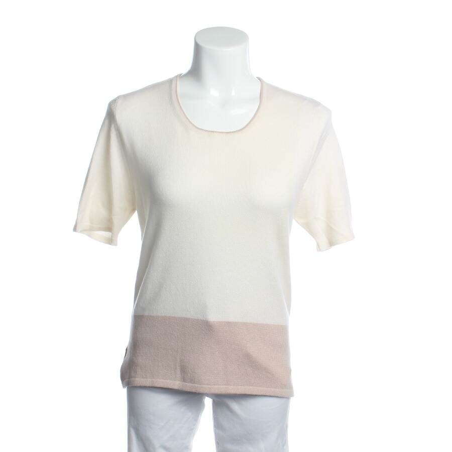 Image 3 of Cashmere Twin Set 34 Beige in color White | Vite EnVogue