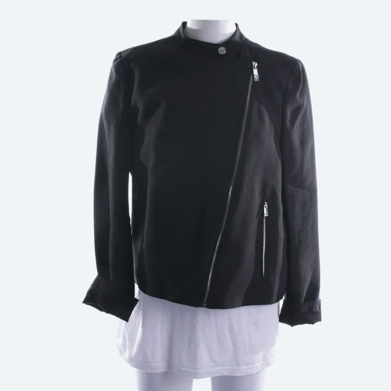 Image 1 of Transitional jackets 34 Black in color Black | Vite EnVogue