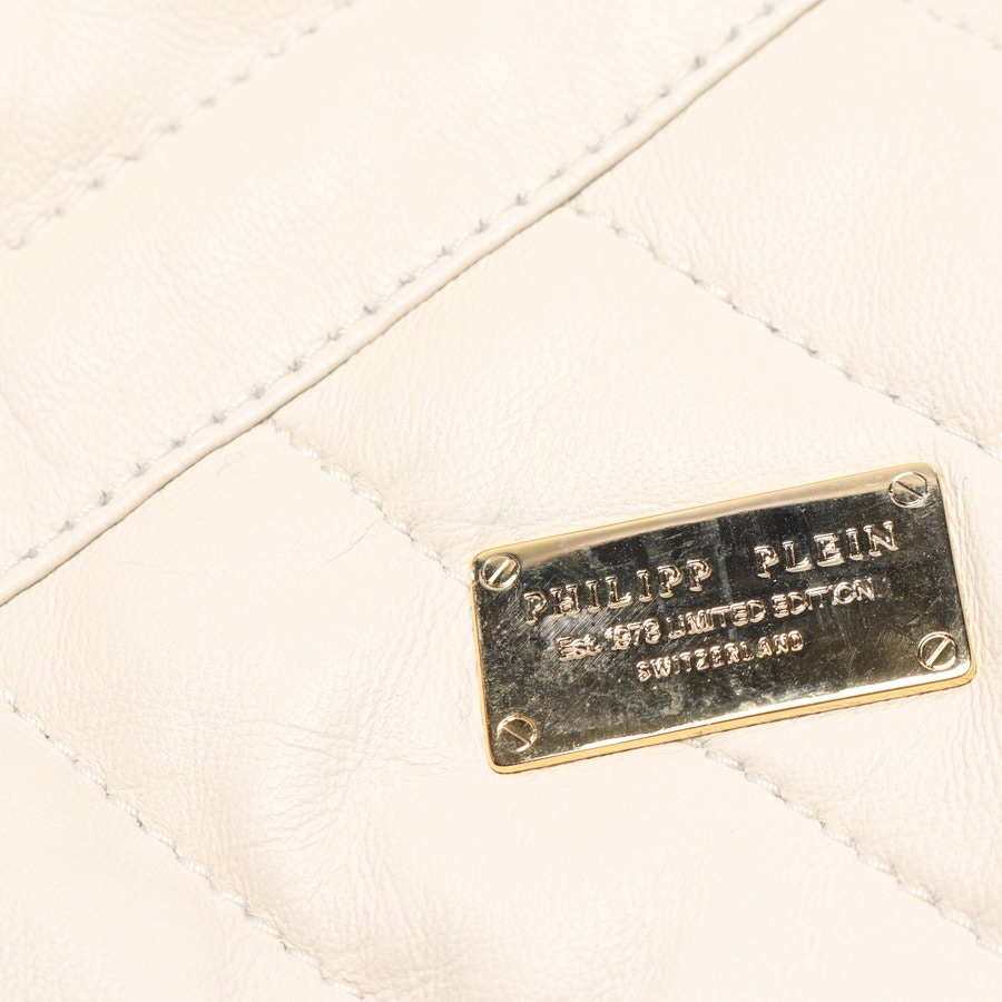 Image 4 of Leather Vest M Cream in color White | Vite EnVogue