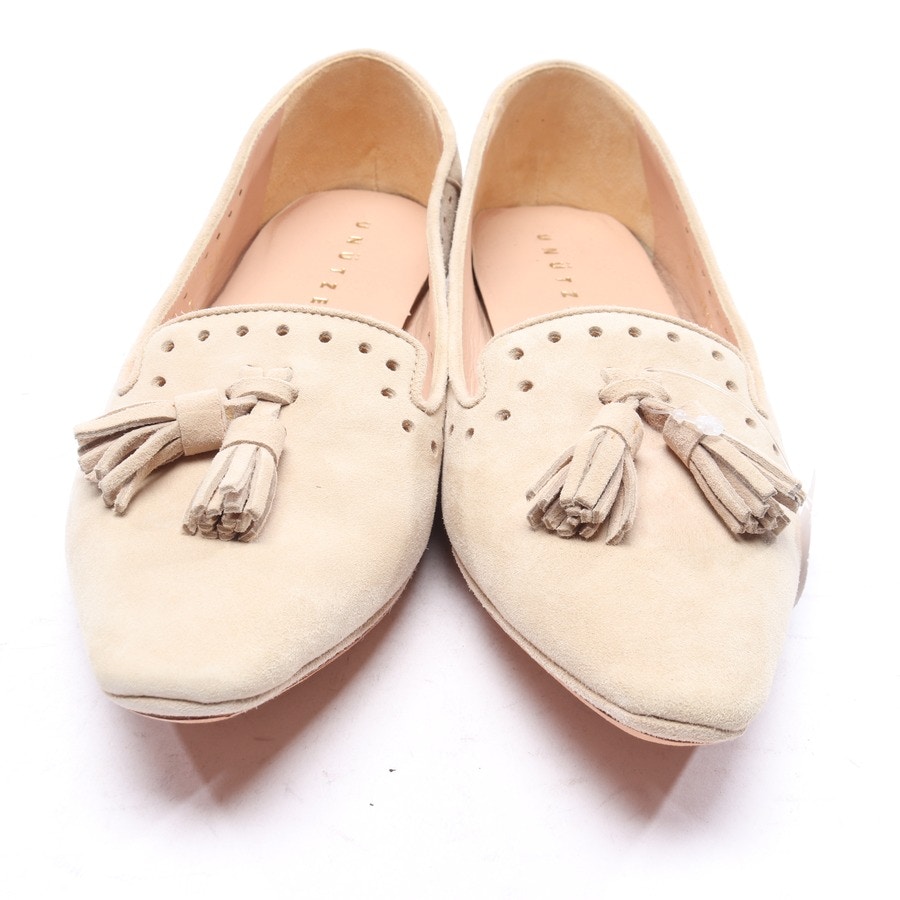 Image 4 of Loafers EUR 37 Beige in color White | Vite EnVogue