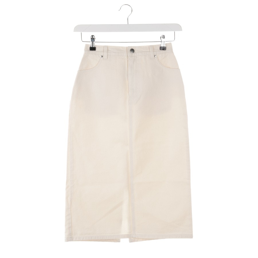 Image 1 of Skirt W27 Grège in color White | Vite EnVogue