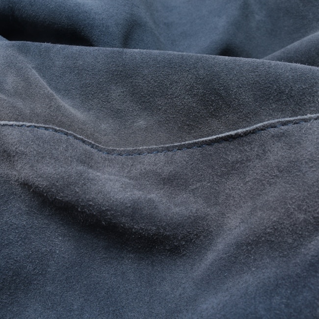 Image 3 of Leather Coat 40 Light Blue in color Blue | Vite EnVogue