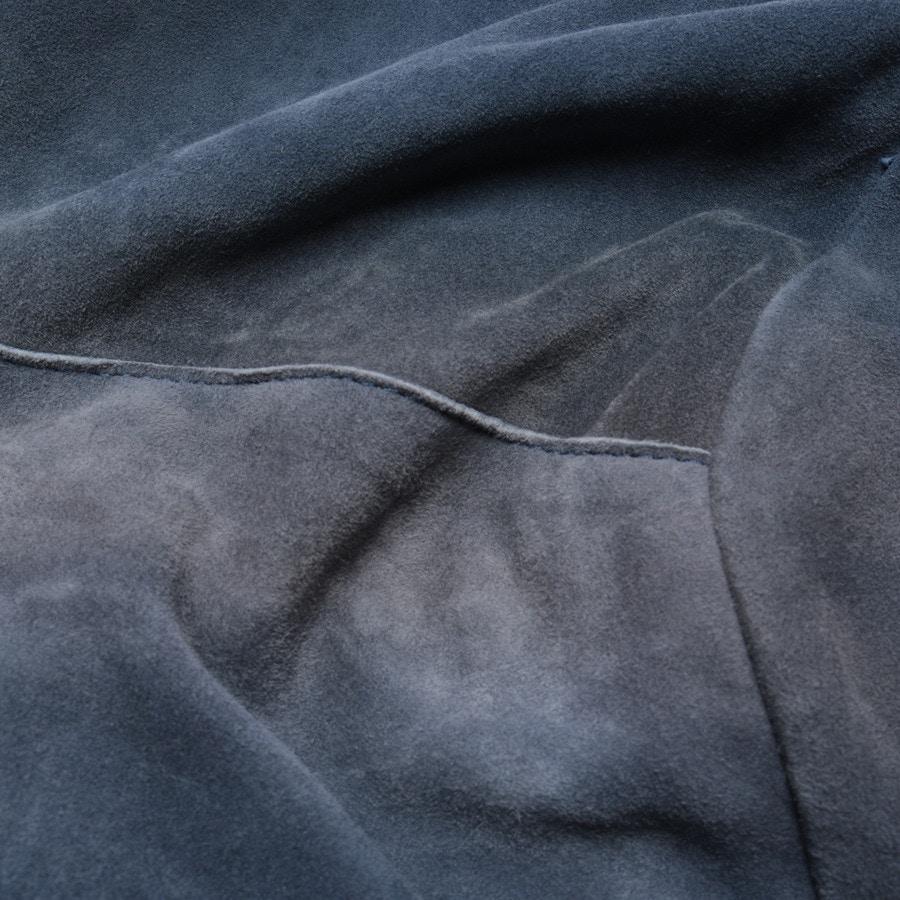 Image 4 of Leather Coat 40 Blue in color Blue | Vite EnVogue