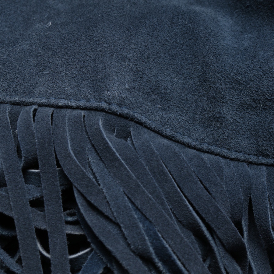 Image 6 of Leather Coat 40 Blue in color Blue | Vite EnVogue