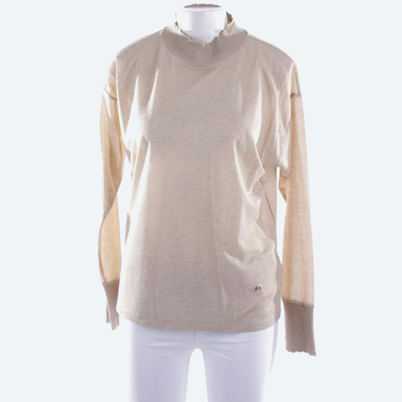 Image 1 of Long sleeve XS Gold in color Metallic | Vite EnVogue