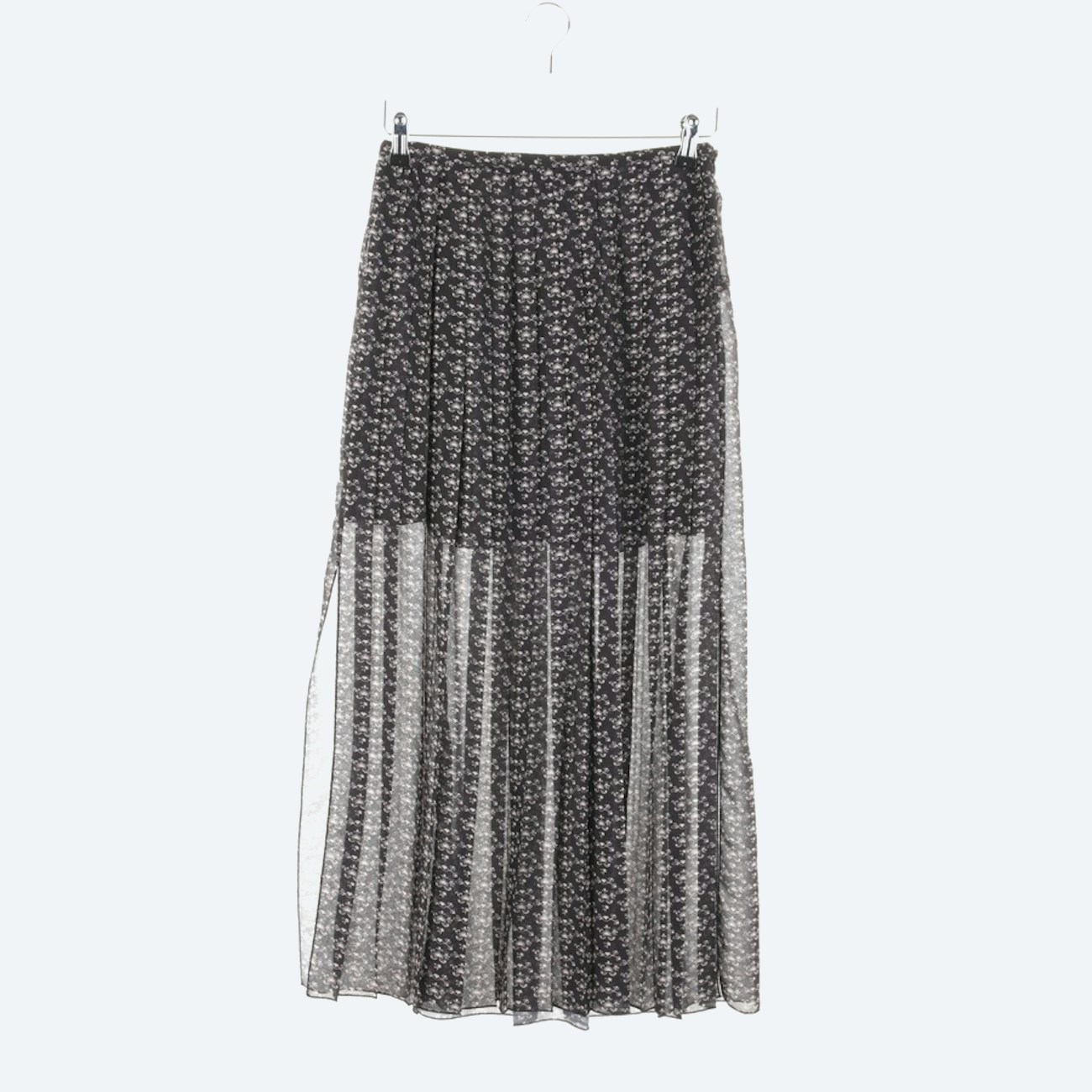 Image 1 of Pleated Skirts 36 Black in color Black | Vite EnVogue