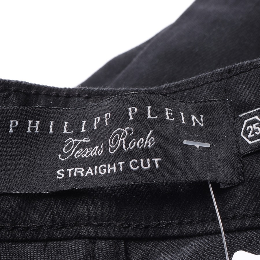 Image 3 of Straight Fit Jeans W25 Black in color Black | Vite EnVogue