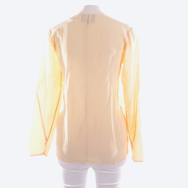 Image 2 of Silk Shirt XS Peach in color Yellow | Vite EnVogue
