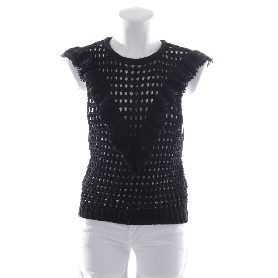 Image 1 of Knitted tops 36 Black in color Black | Vite EnVogue
