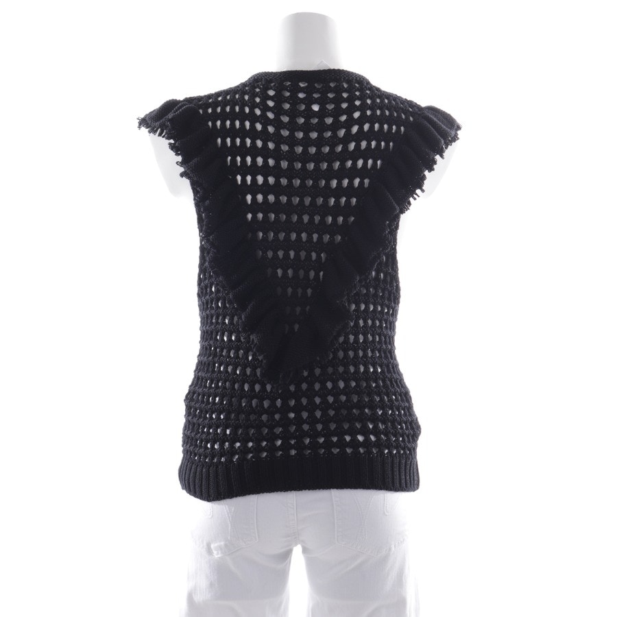 Image 2 of Knitted tops 36 Black in color Black | Vite EnVogue