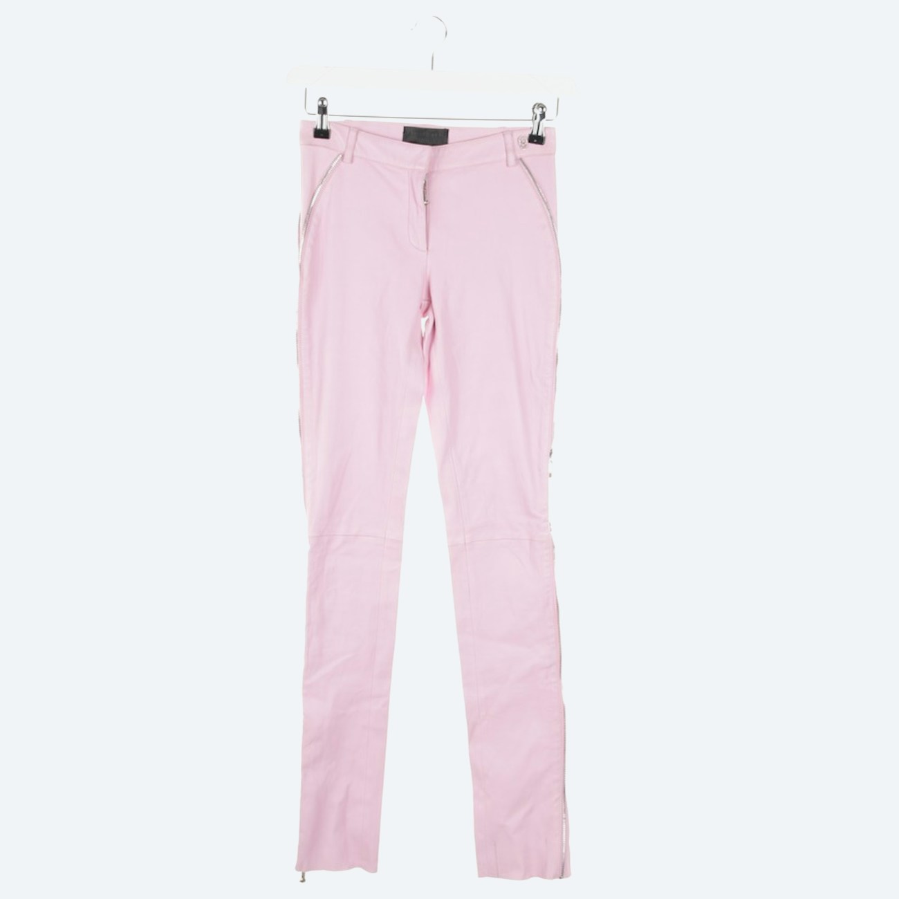 Image 1 of Leder Slacks S Pink in color Pink | Vite EnVogue