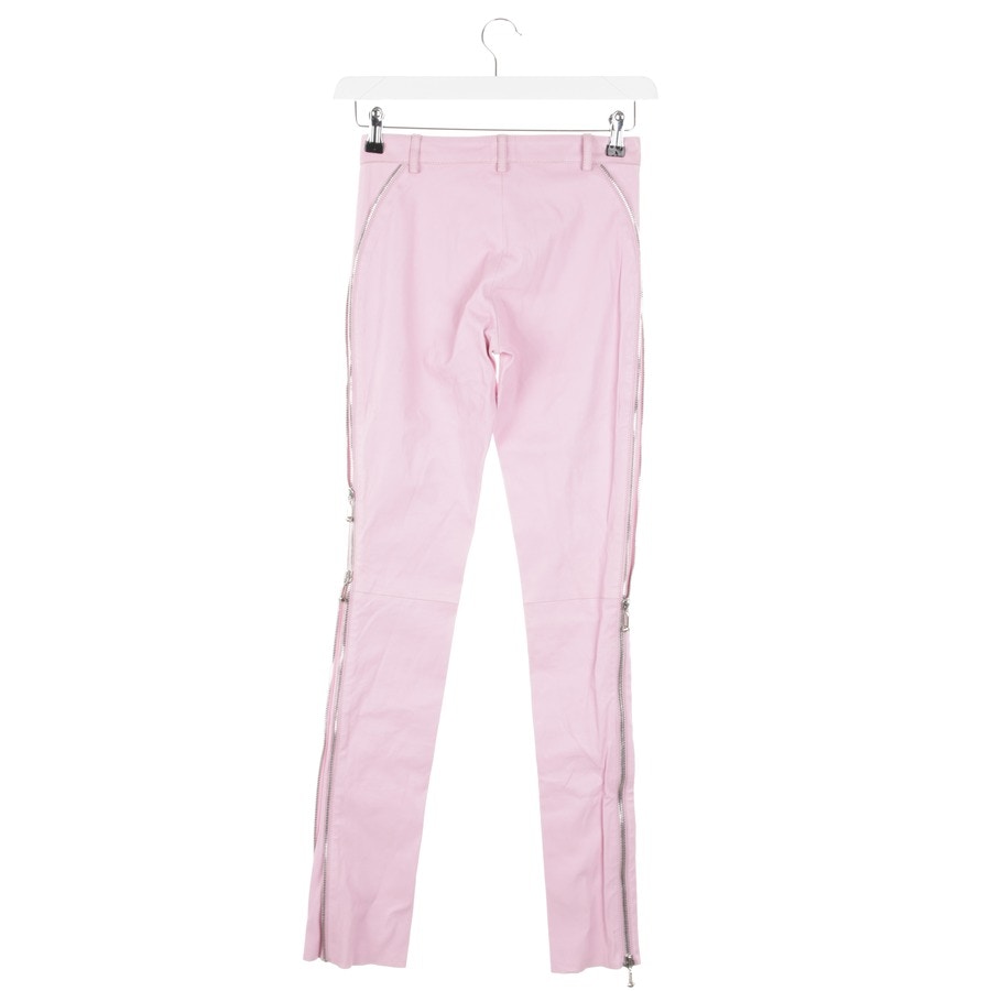 Image 2 of Leder Slacks S Pink in color Pink | Vite EnVogue