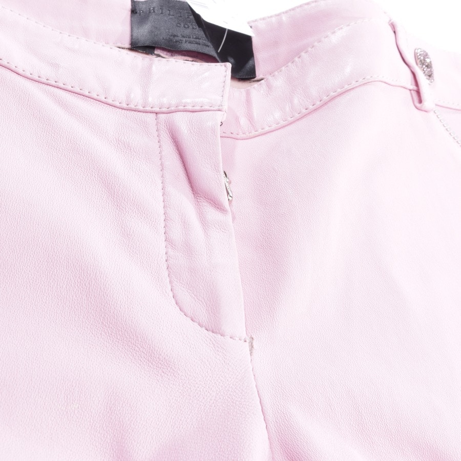 Image 4 of Leder Slacks S Pink in color Pink | Vite EnVogue