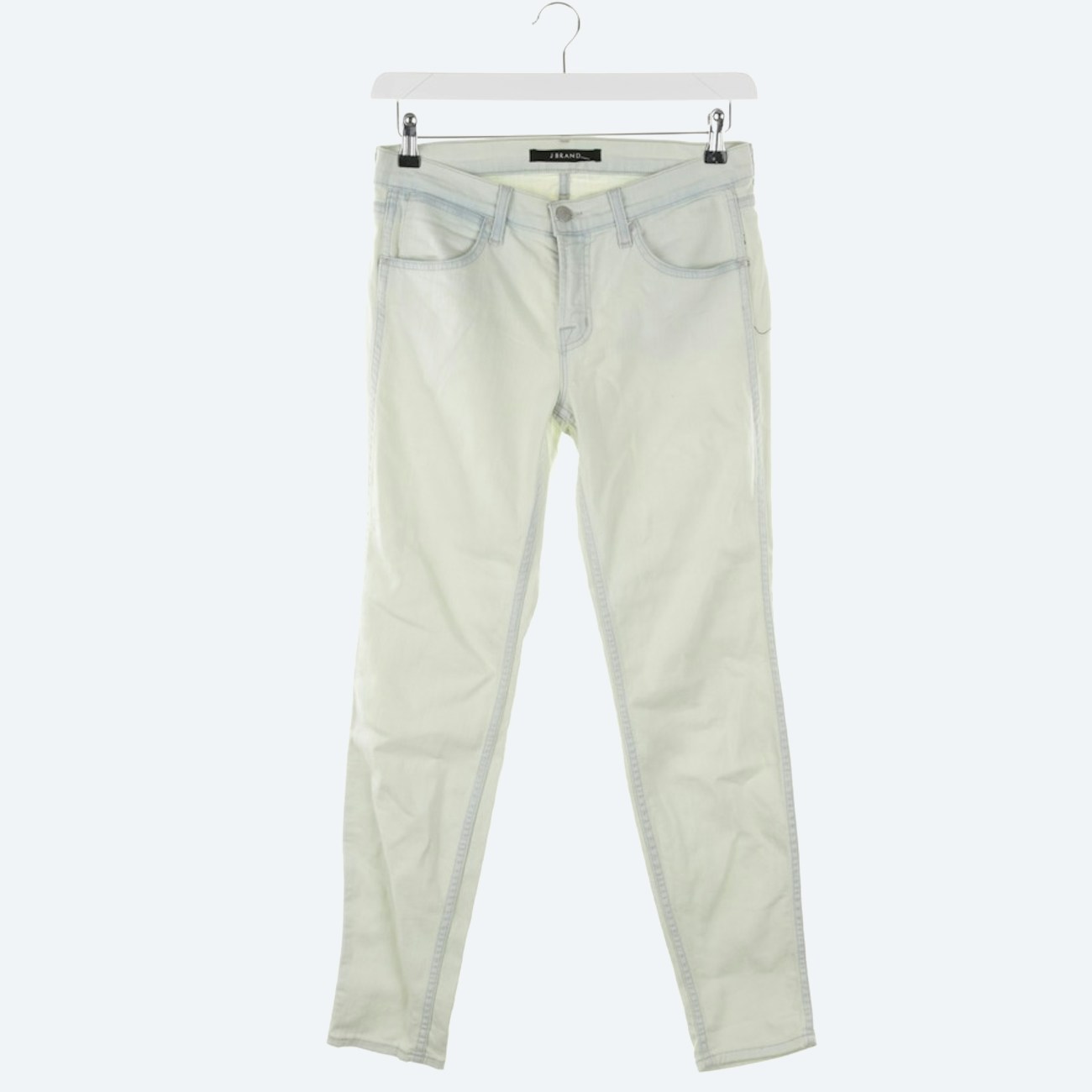Bild 1 von Jeans Skinny W28 Minzcreme in Farbe Weiß | Vite EnVogue