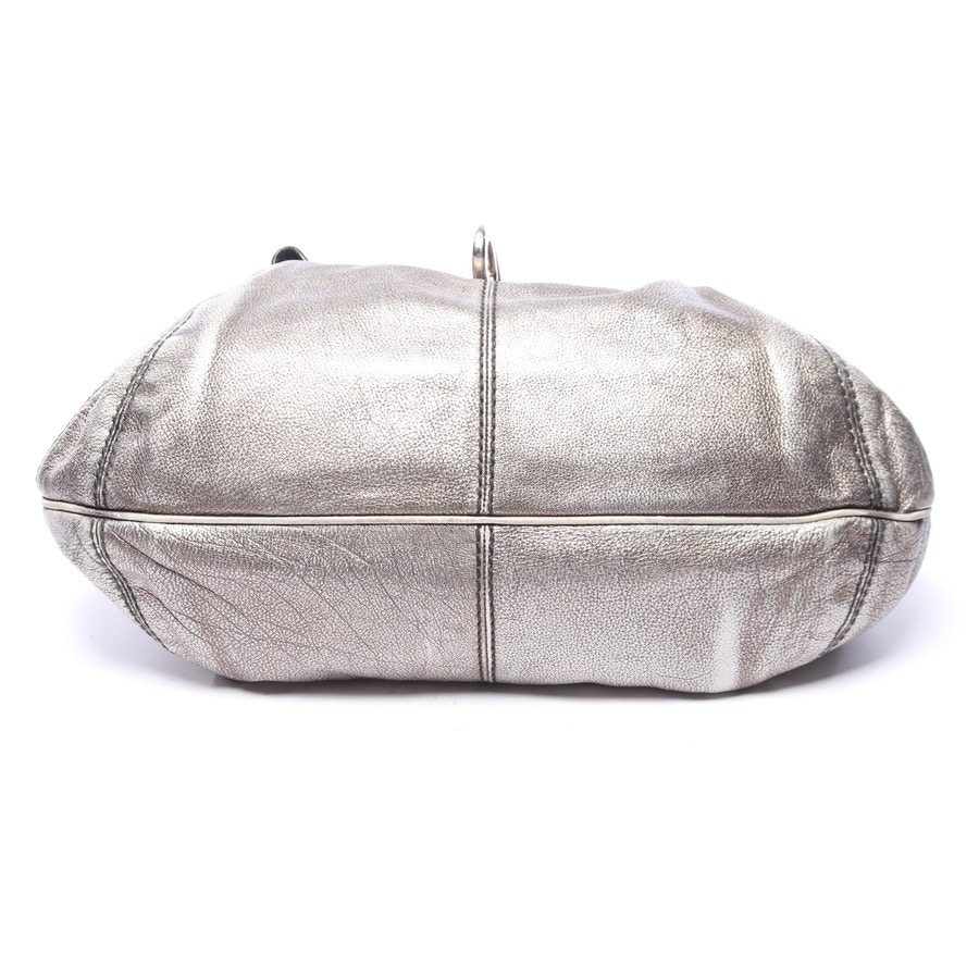 Image 3 of Purse Silver in color Metallic | Vite EnVogue