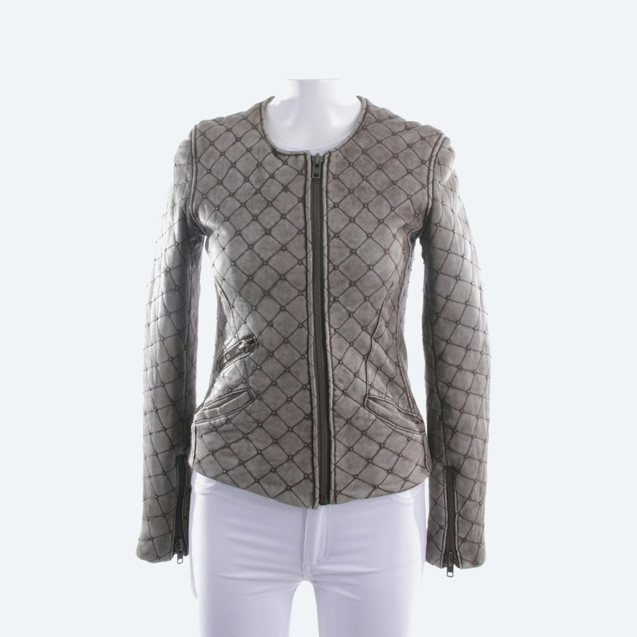 Image 1 of Leather jackets 32 Tan in color Brown | Vite EnVogue