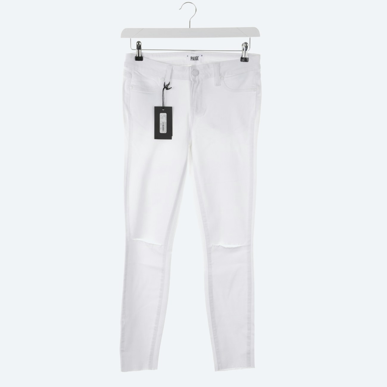 Image 1 of Jeans Skinny W30 White in color White | Vite EnVogue