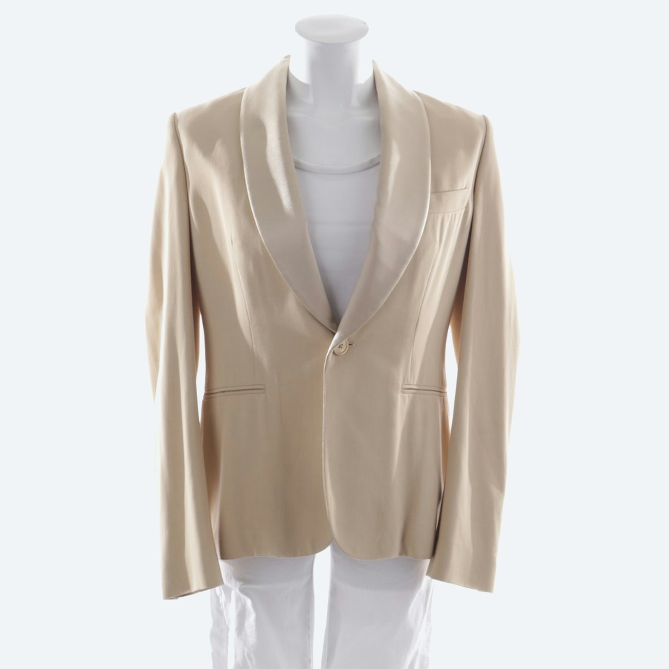 Image 1 of blazer 36 Wheat in color Brown | Vite EnVogue