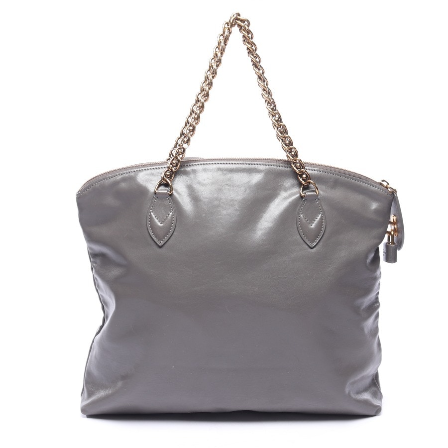 Image 2 of Chain boudoir Shoulder Bag Gray in color Gray | Vite EnVogue