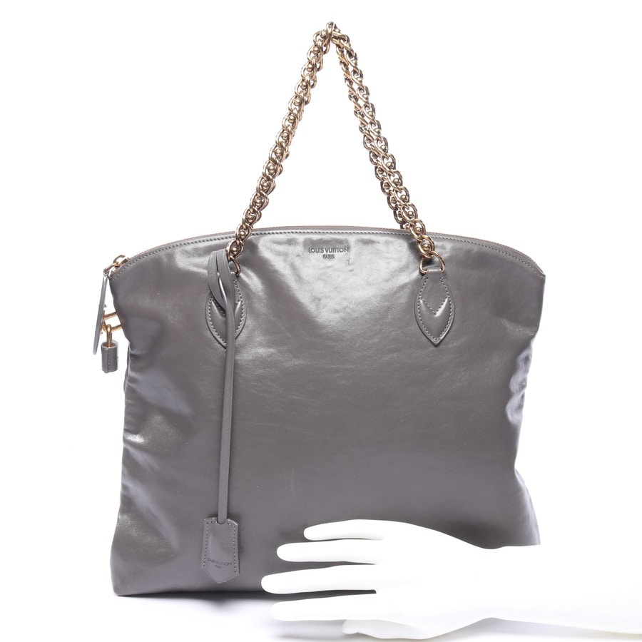 Image 4 of Chain boudoir Shoulder Bag Gray in color Gray | Vite EnVogue