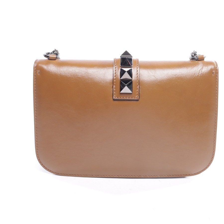 Image 2 of Glam lock Shoulder Bag Cognac in color Brown | Vite EnVogue