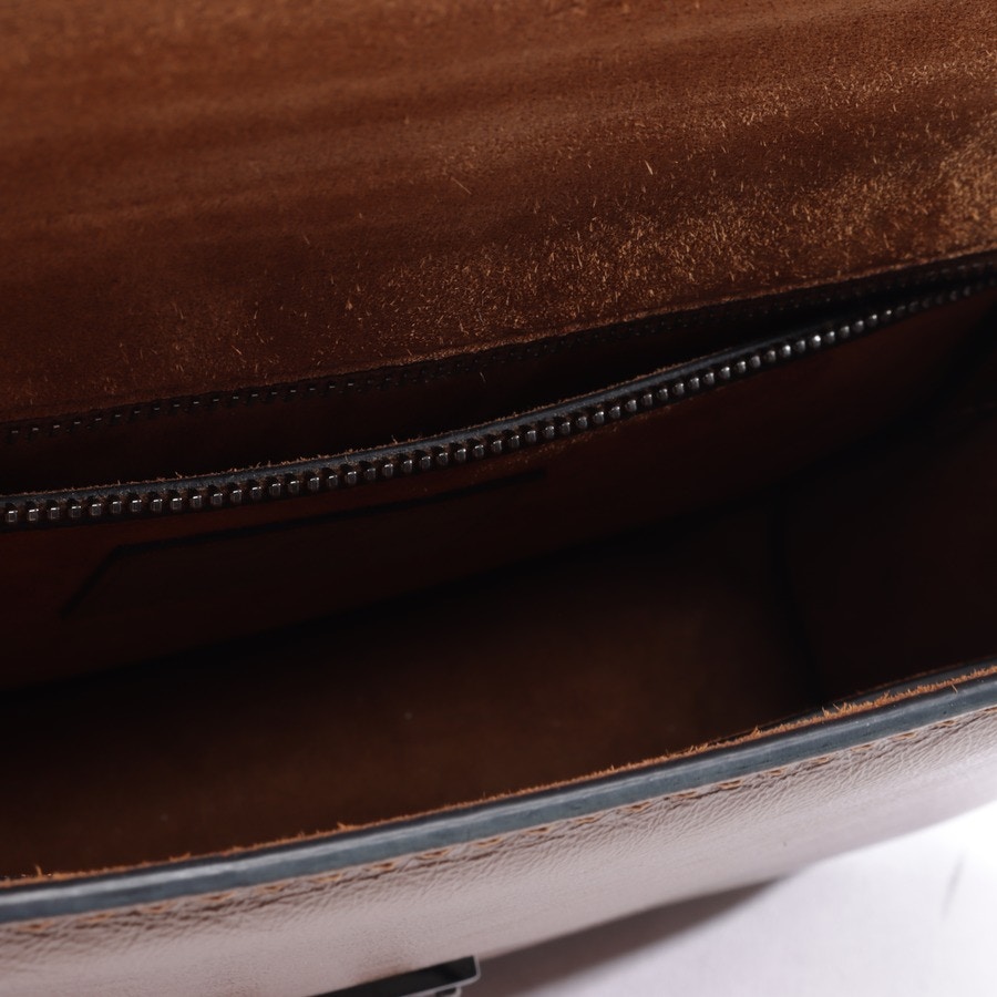 Image 6 of Glam lock Shoulder Bag Cognac in color Brown | Vite EnVogue