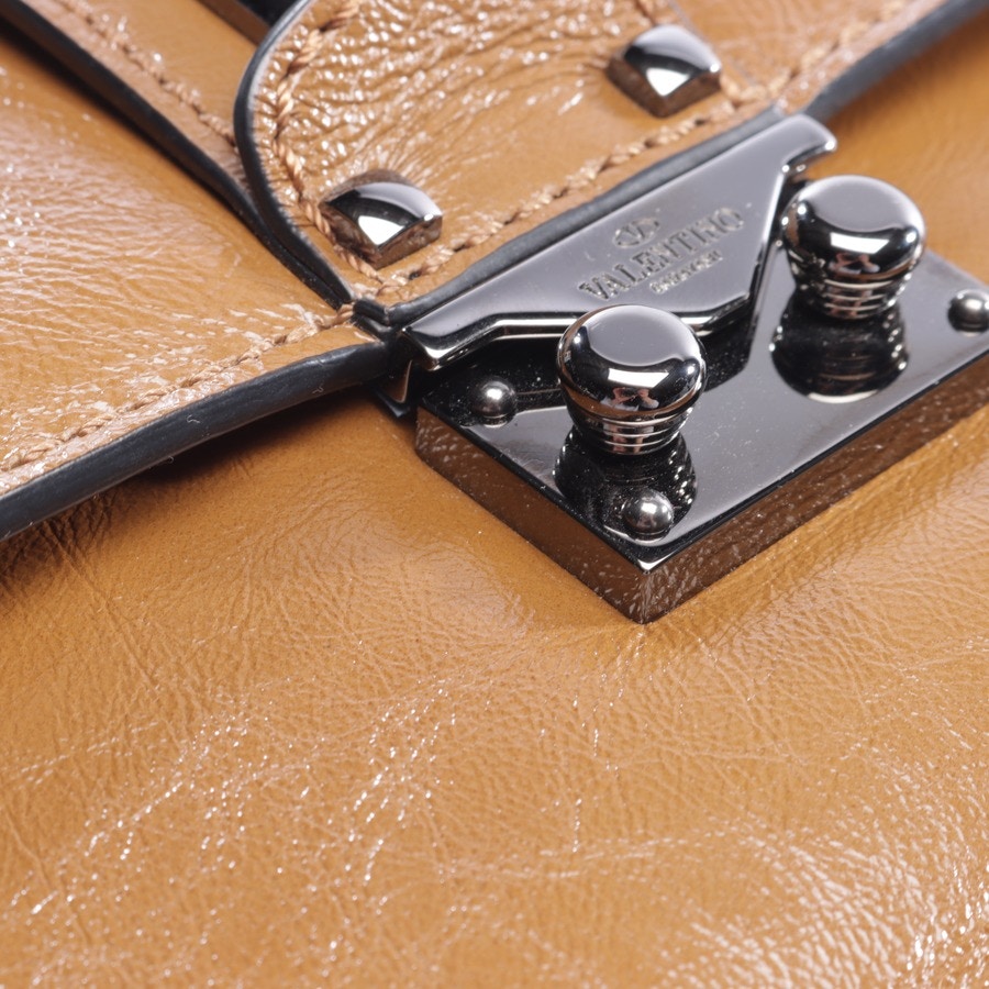 Image 8 of Glam lock Shoulder Bag Cognac in color Brown | Vite EnVogue