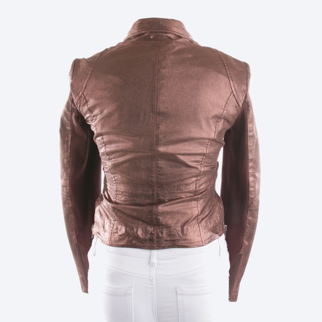 Image 2 of Leather jackets 36 Sienna in color Brown | Vite EnVogue