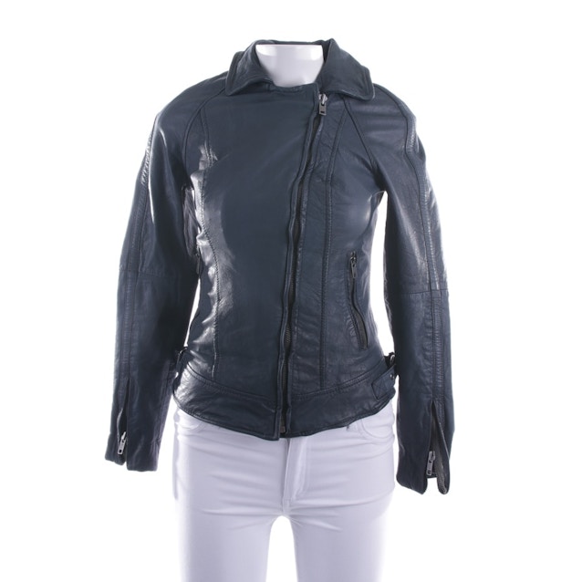 Image 1 of Leather jackets 34 Blue | Vite EnVogue