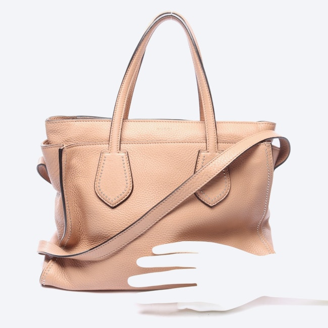 Bild 4 von Ramble Studded Handtasche Hellbraun in Farbe Braun | Vite EnVogue