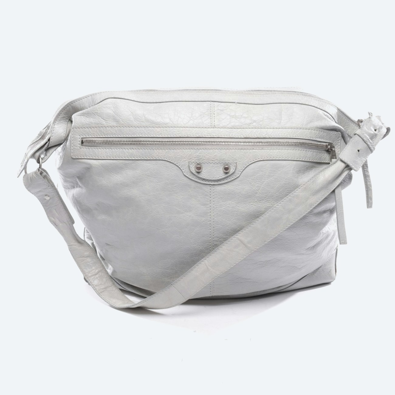 Image 1 of Curier Bag Shoulder Bag Lightgray in color Gray | Vite EnVogue