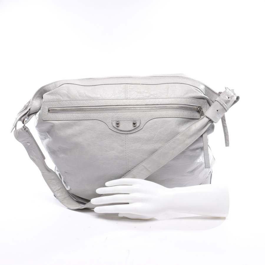 Image 4 of Curier Bag Shoulder Bag Lightgray in color Gray | Vite EnVogue