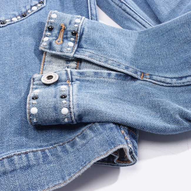 Image 4 of Jeans Jacket XL Blue in color Blue | Vite EnVogue