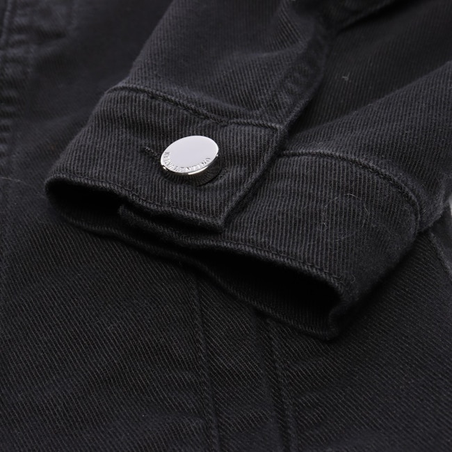 Image 4 of Jeans Jacket 40 Black in color Black | Vite EnVogue