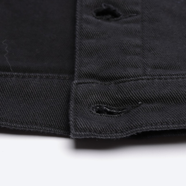 Image 5 of Jeans Jacket 40 Black in color Black | Vite EnVogue