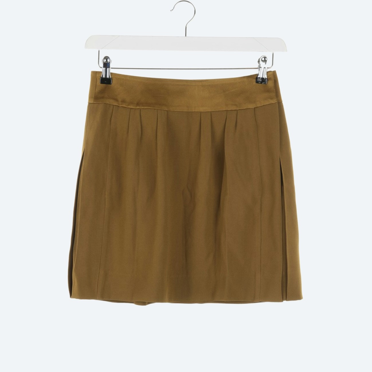 Image 1 of Skirt 34 Olive Green in color Green | Vite EnVogue