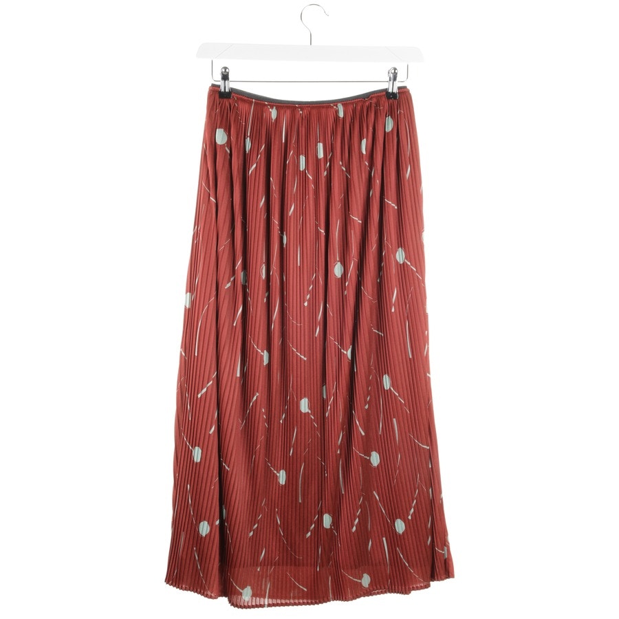 Image 2 of Pleated Skirts 36 Indian Red in color Red | Vite EnVogue