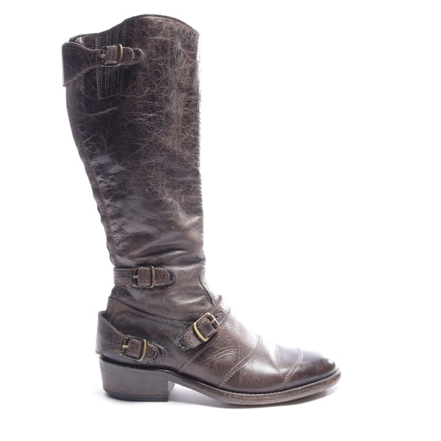 Image 1 of Calf High Boots EUR 36 Dark brown | Vite EnVogue