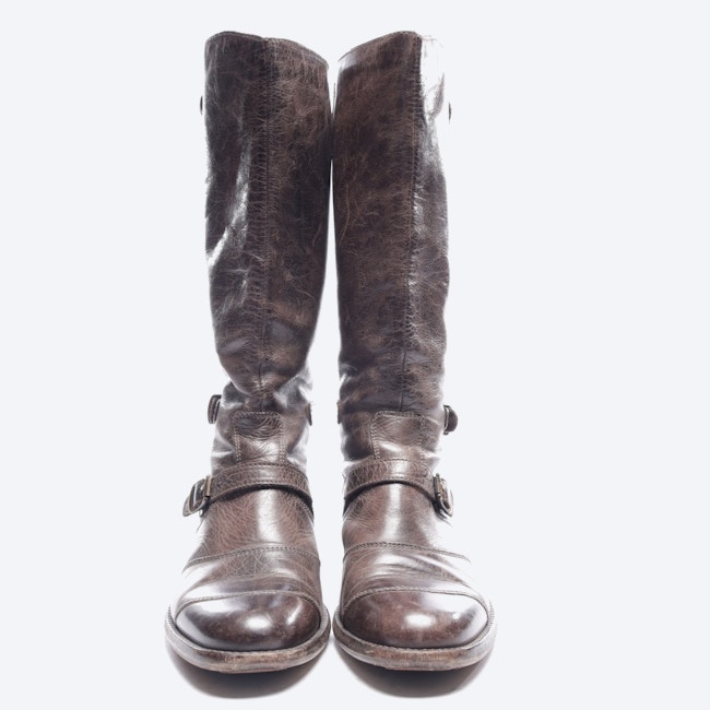 Image 4 of Calf High Boots EUR 36 Dark brown in color Brown | Vite EnVogue