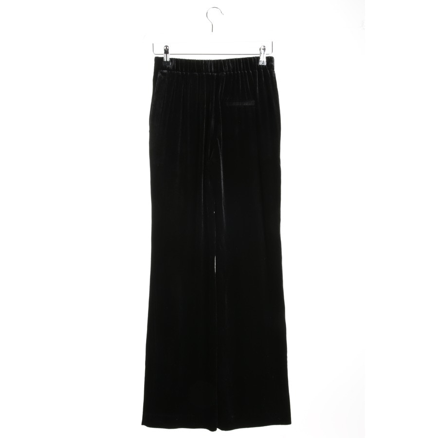 Image 2 of Velvet pants 34 Black in color Black | Vite EnVogue
