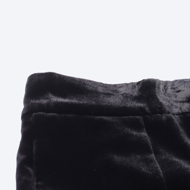 Image 4 of Velvet Pants 36 Black in color Black | Vite EnVogue