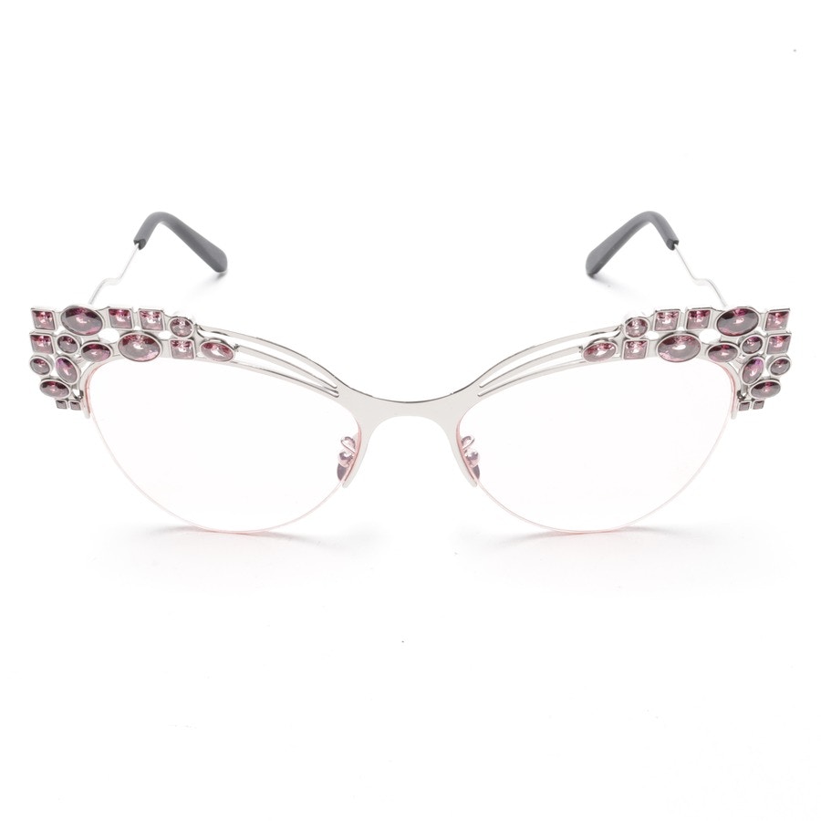 Image 1 of WES0061 Cat Eyes Silver in color Metallic | Vite EnVogue
