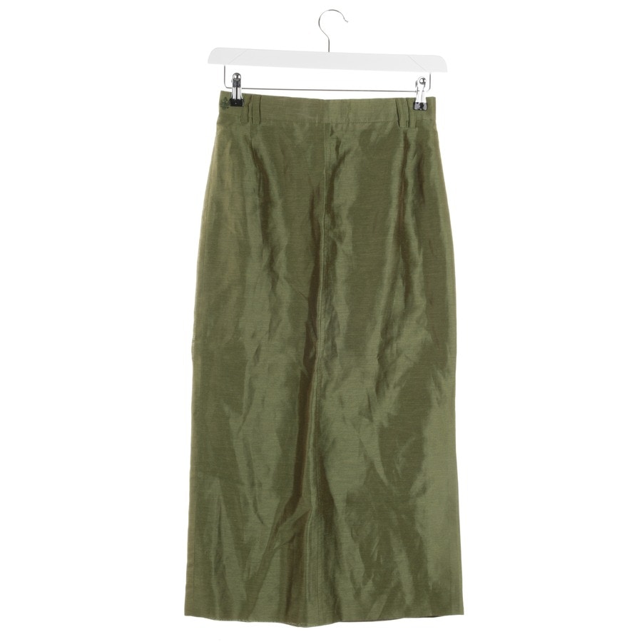 Image 2 of Skirt 40 Olivedrab in color Green | Vite EnVogue